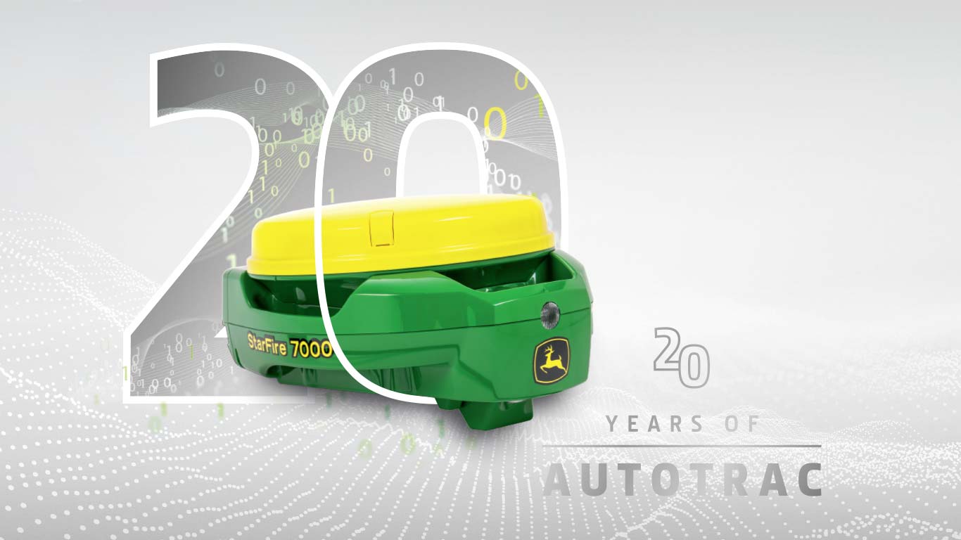 AutoTrac™: 20 aastat täppisjuhtimist