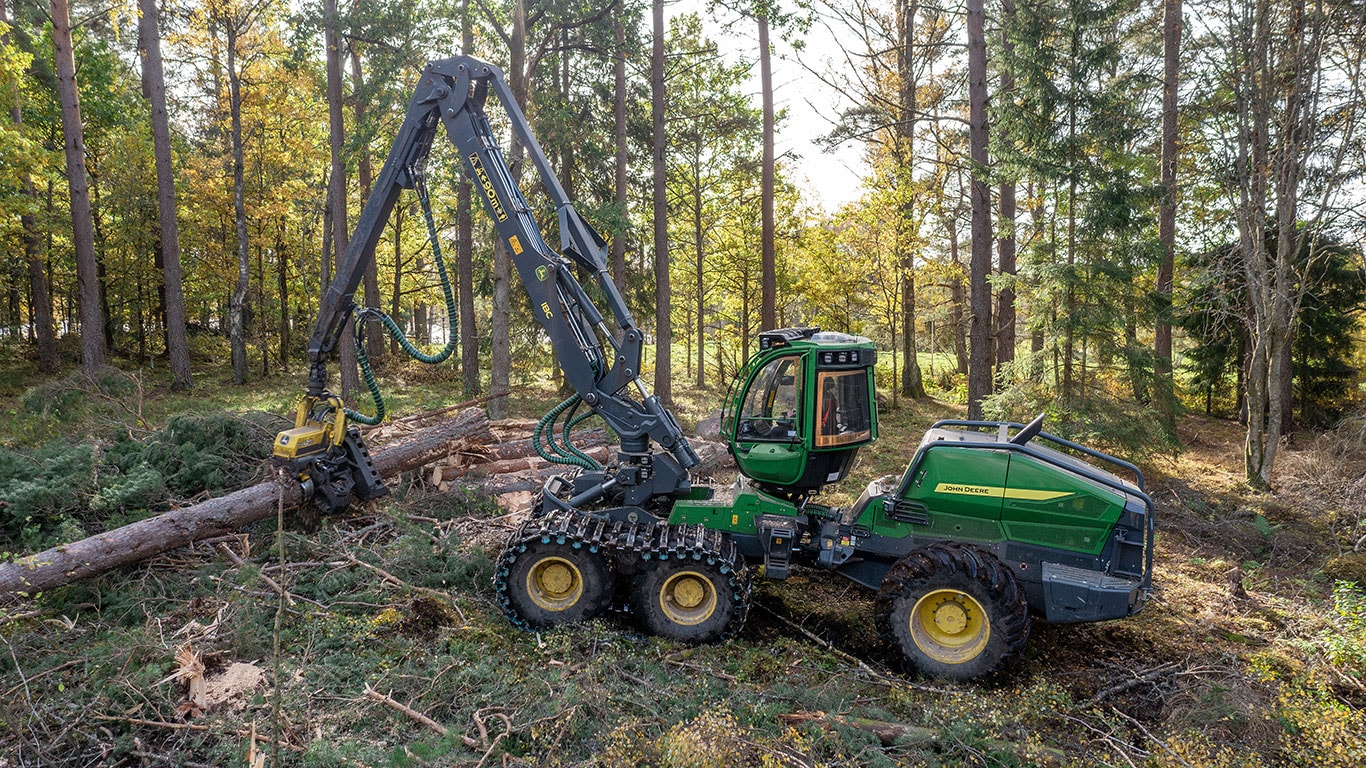 Ettevõtte John Deere metsalangetustraktor 1470H