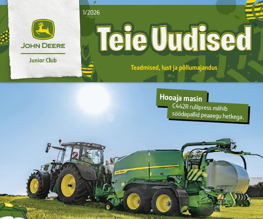 Juuniorklubi uudised 2026. aasta kevad