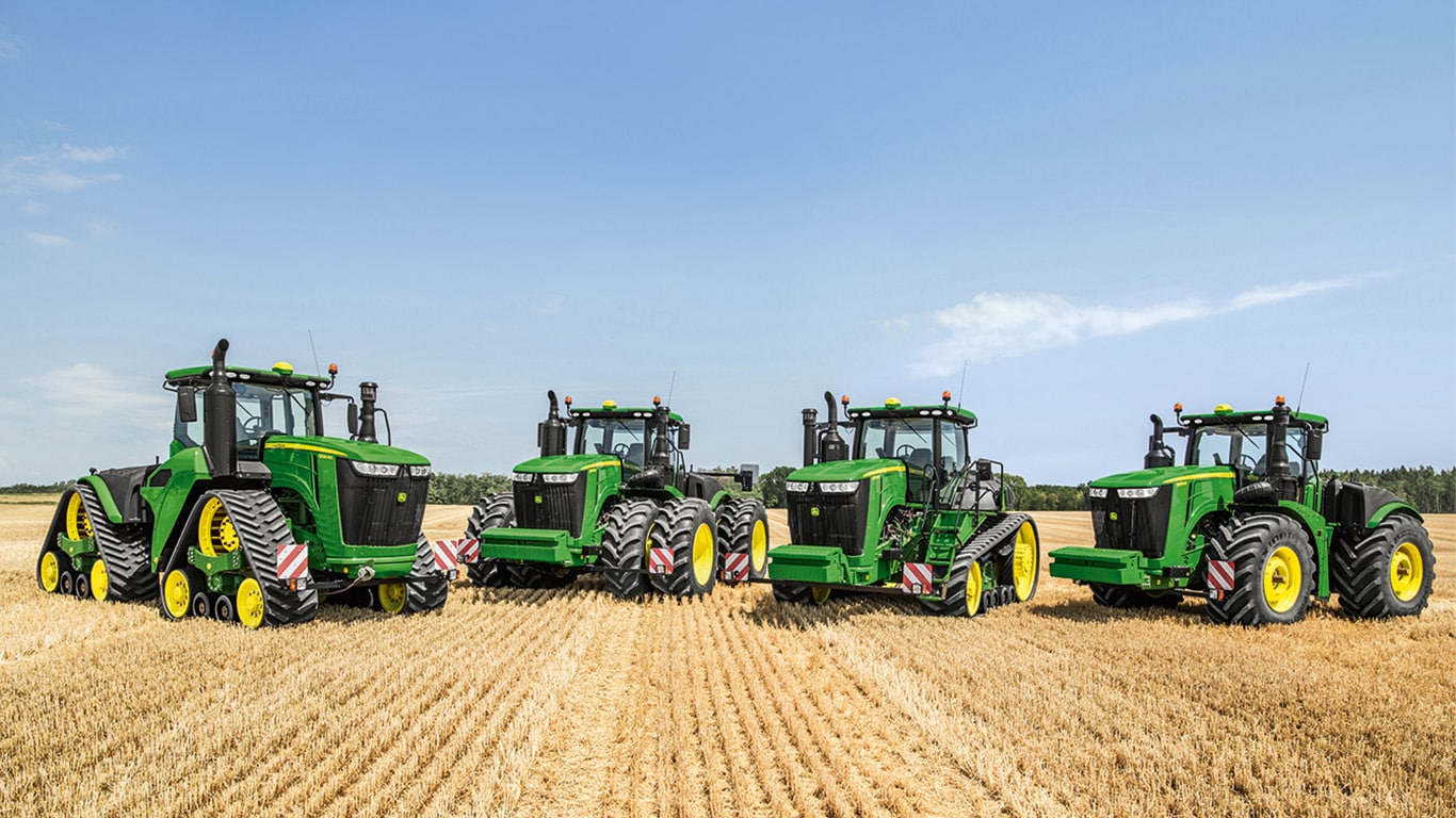 John Deere'i traktorite valik