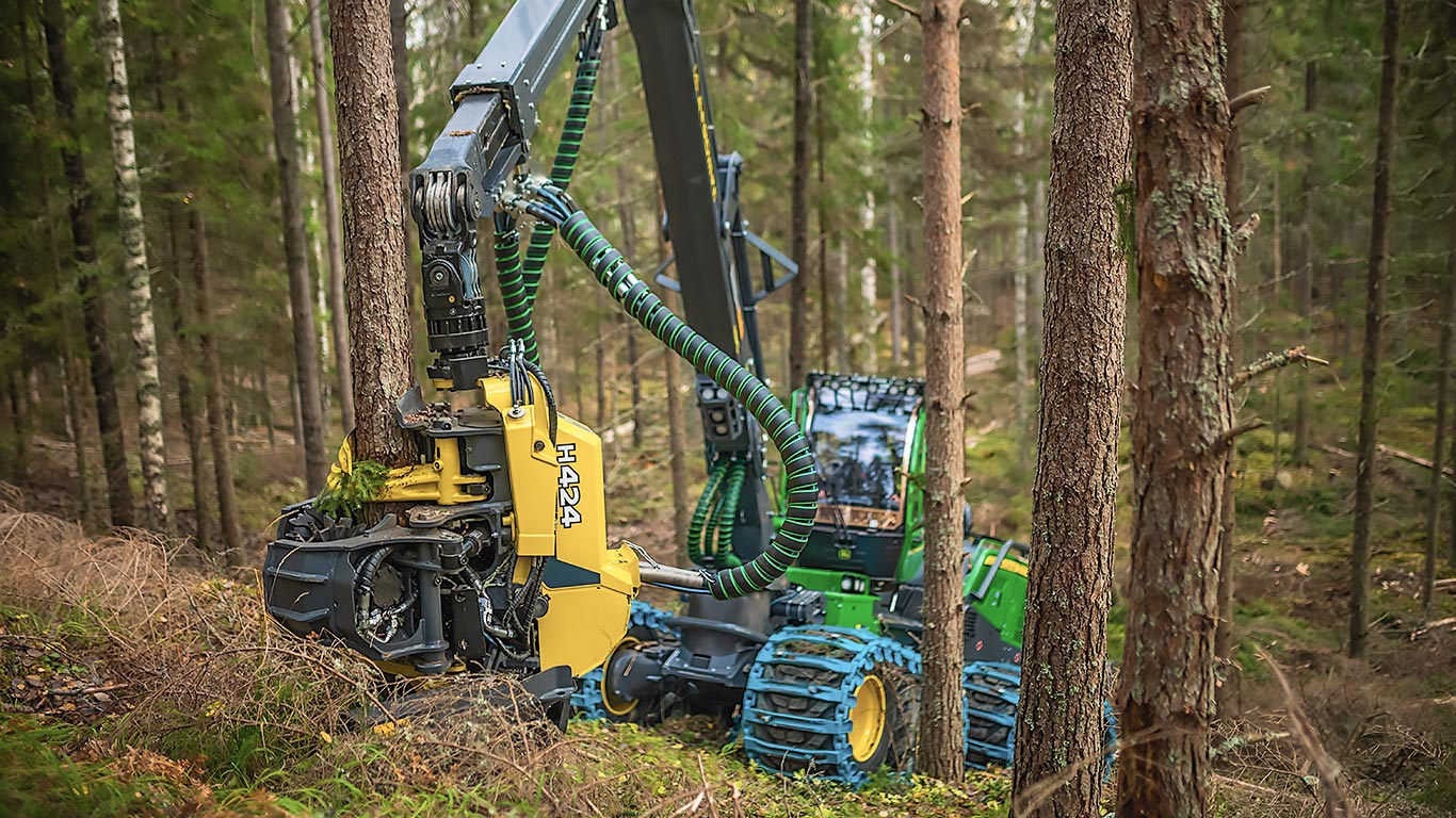 John Deere H424 lõikepea