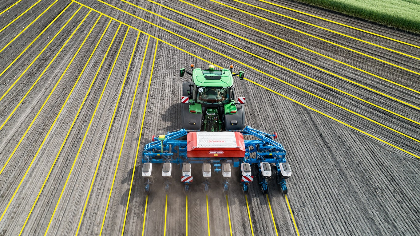 AutoPathiga John Deere’i traktorite pealtvaade