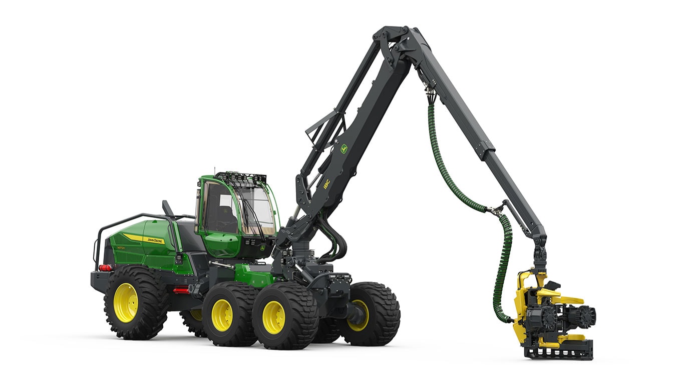 Ettevõtte John Deere metsalangetustraktor 1470H
